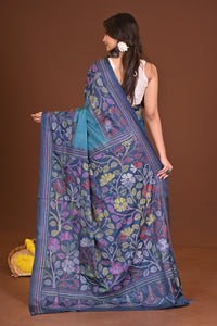 RANGINI BLENDED SILK KANTHA SAREE