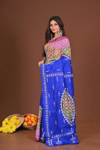 RONGINRUPKATHA GACHI SILK KANTHA SAREE