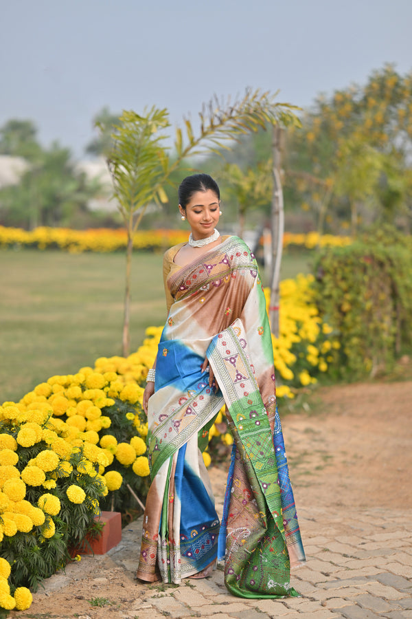 Tussar Diy Lambani Saree