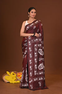 SARANGI BLENDED SILK KANTHA SAREE