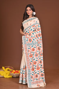 SHARADSOHAG PURE SILK KANTHA SAREE