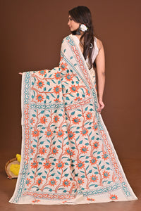 SHARADSOHAG PURE SILK KANTHA SAREE