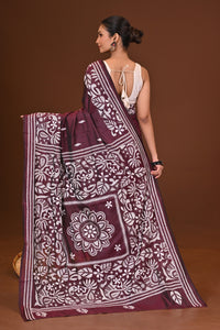 SHARODSHIULI BLENDED SILK KANTHA SAREE