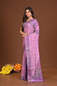 SHYAMATARINI BLENDED SILK KANTHA SAREE