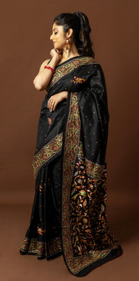 Silk Ari Kantha Saree