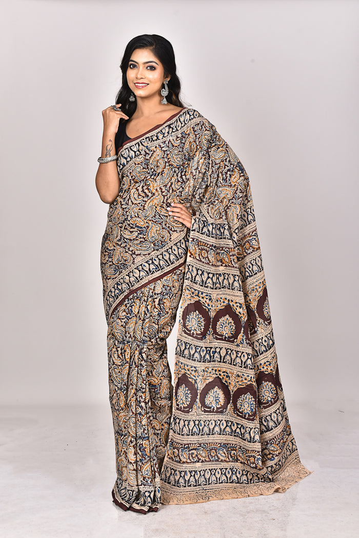 SILK KALAMKARI SAREE