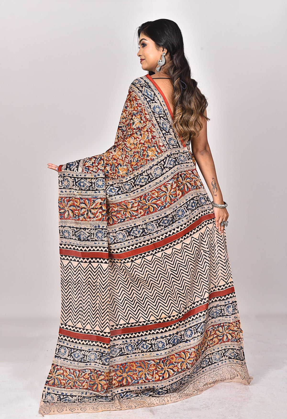 SILK KALAMKARI SAREE