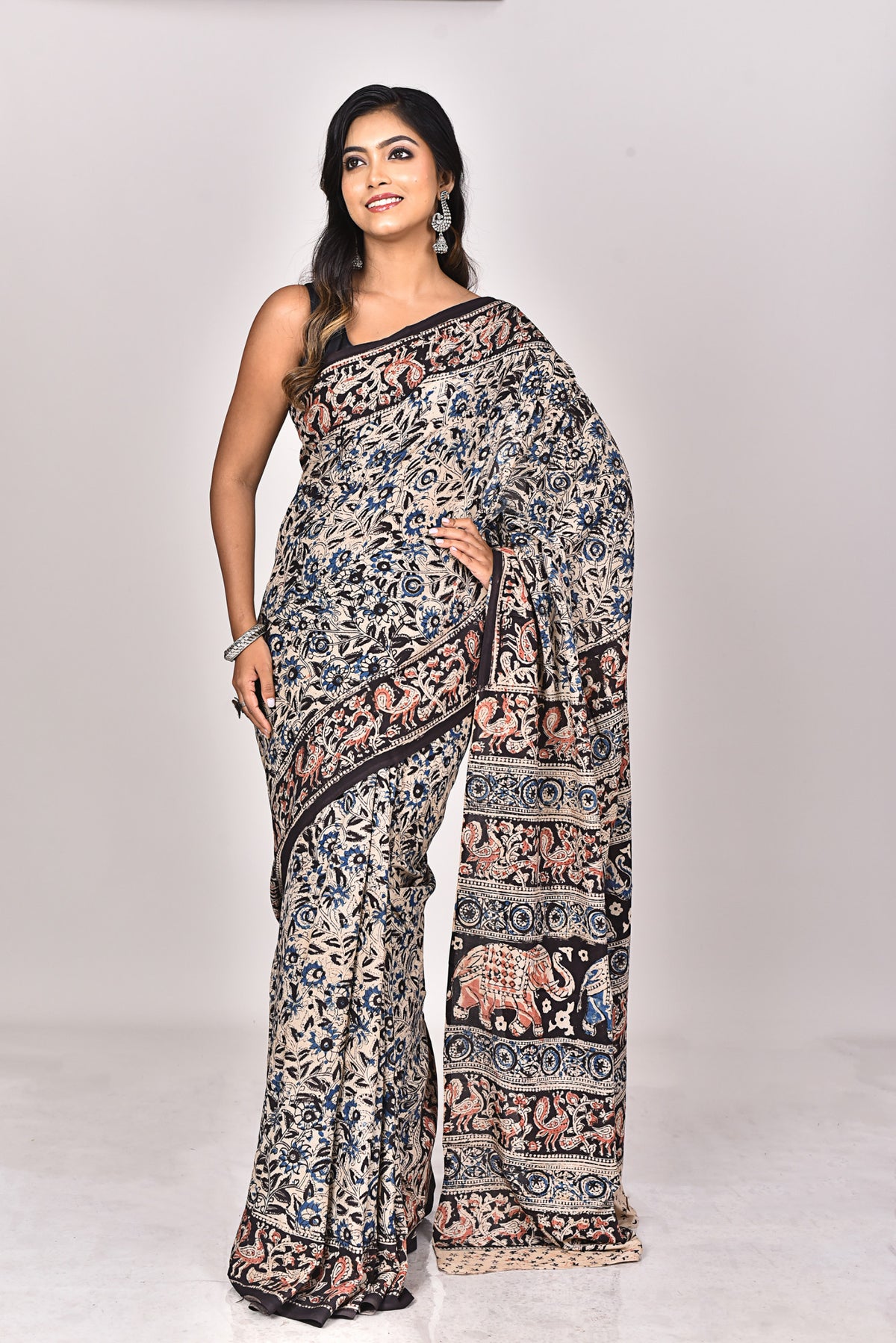 SILK KALAMKARI SAREE