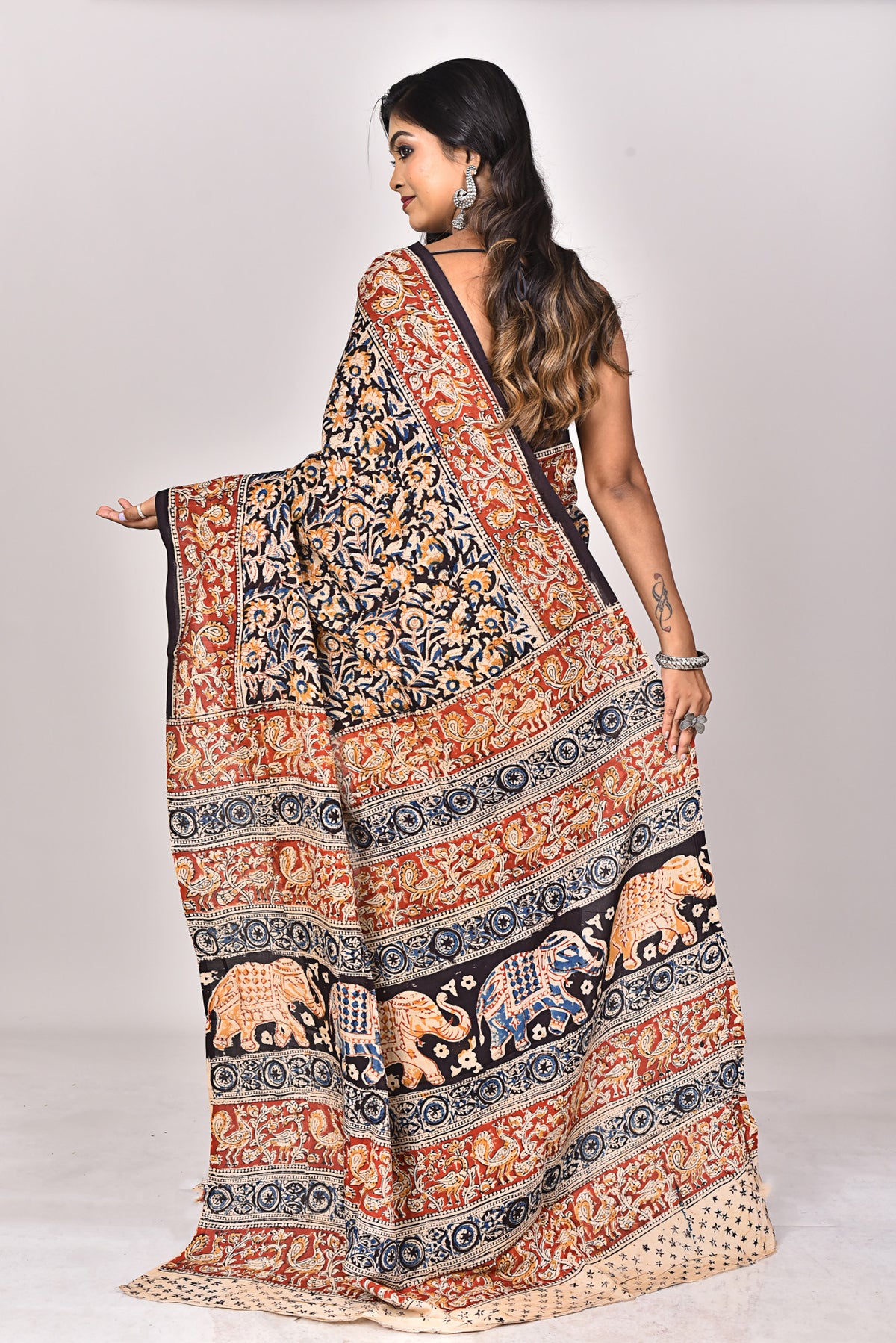 SILK KALAMKARI SAREE