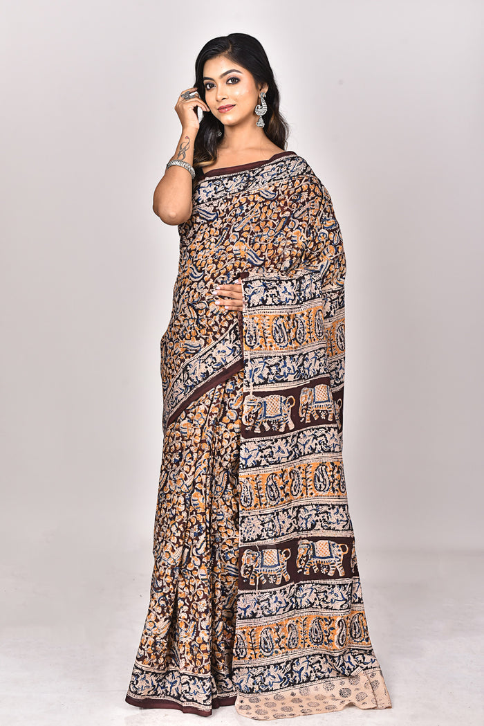 SILK KALAMKARI SAREE