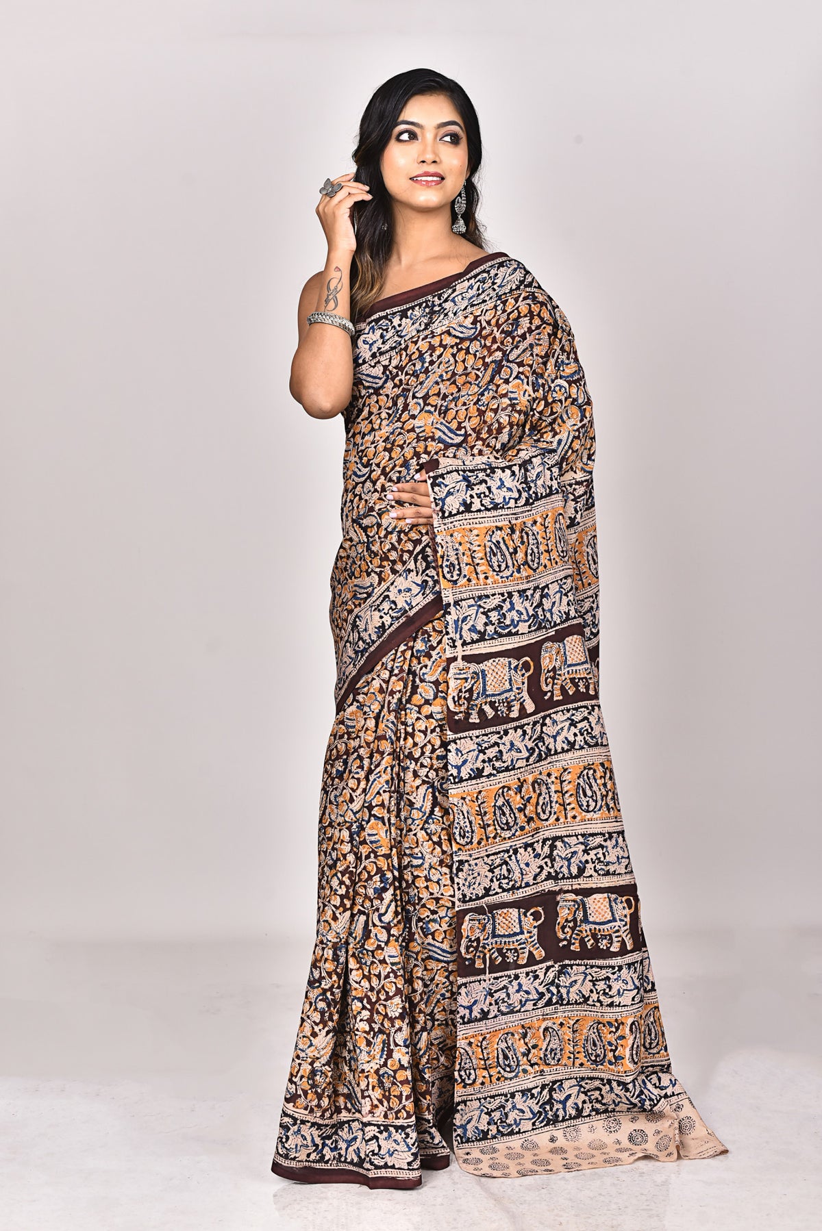 SILK KALAMKARI SAREE
