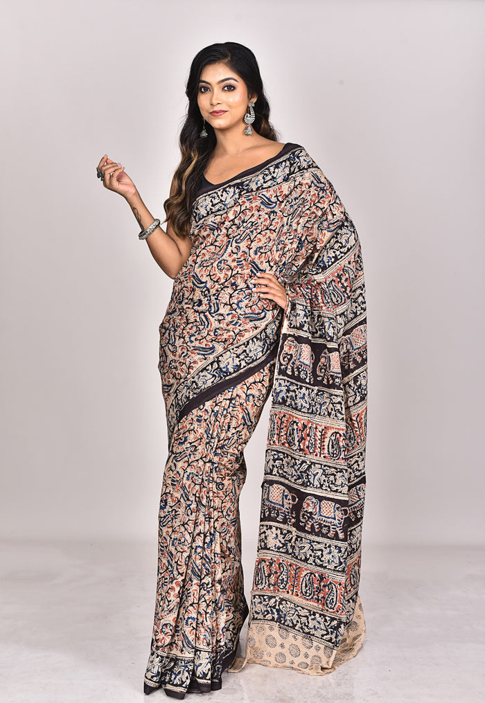 SILK KALAMKARI SAREE