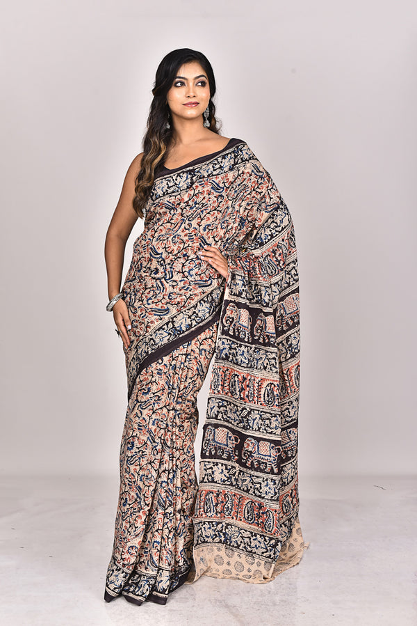 SILK KALAMKARI SAREE