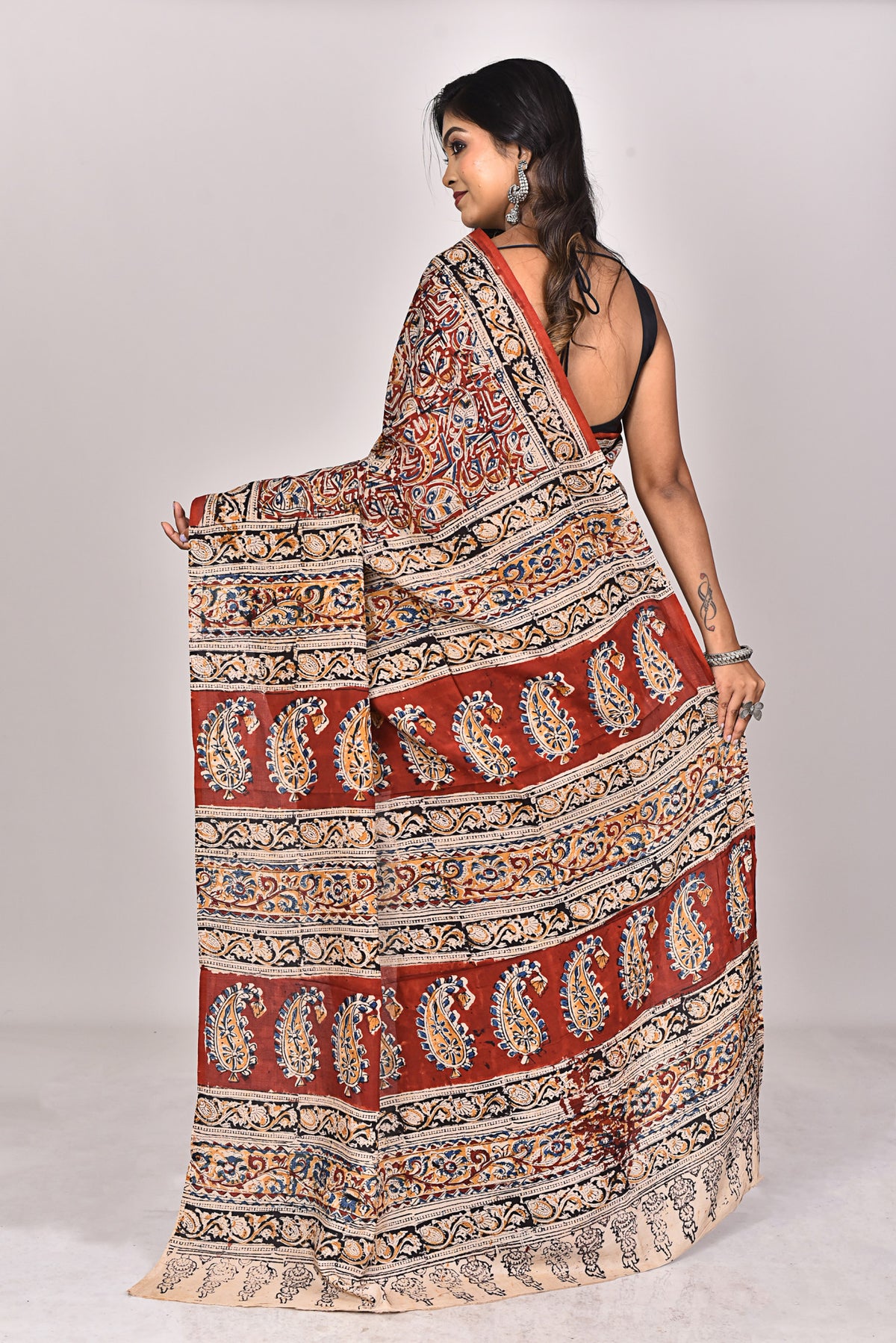 SILK KALAMKARI SAREE