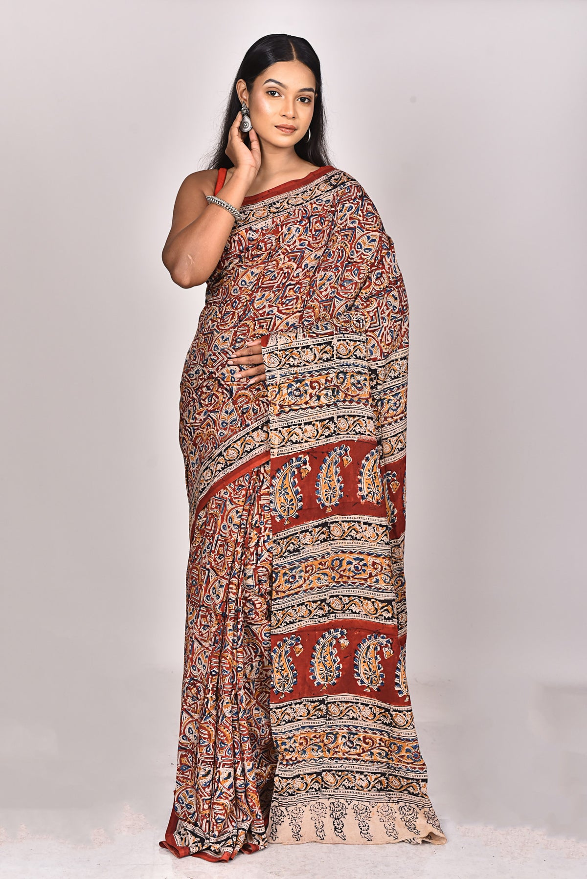 SILK KALAMKARI SAREE