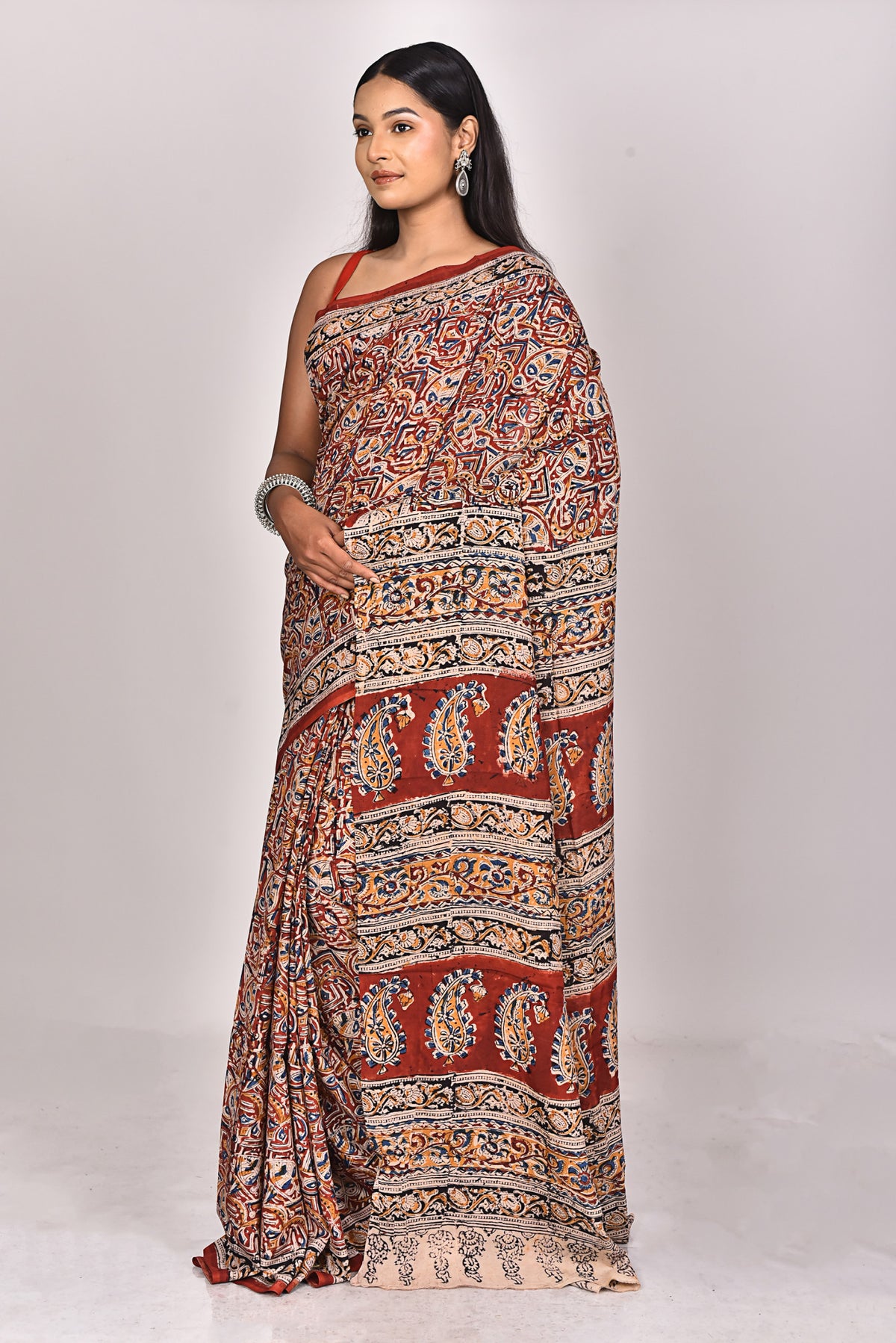 SILK KALAMKARI SAREE