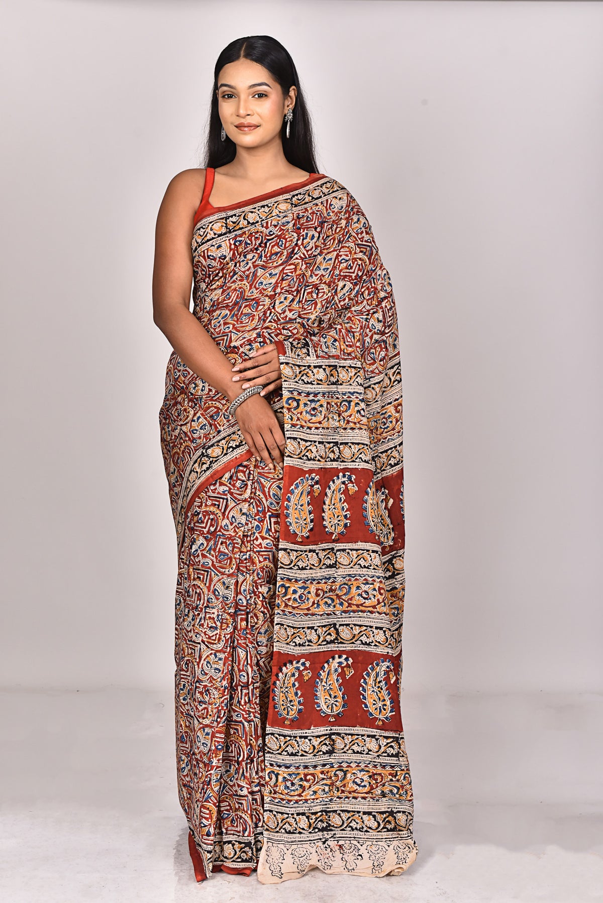 SILK KALAMKARI SAREE