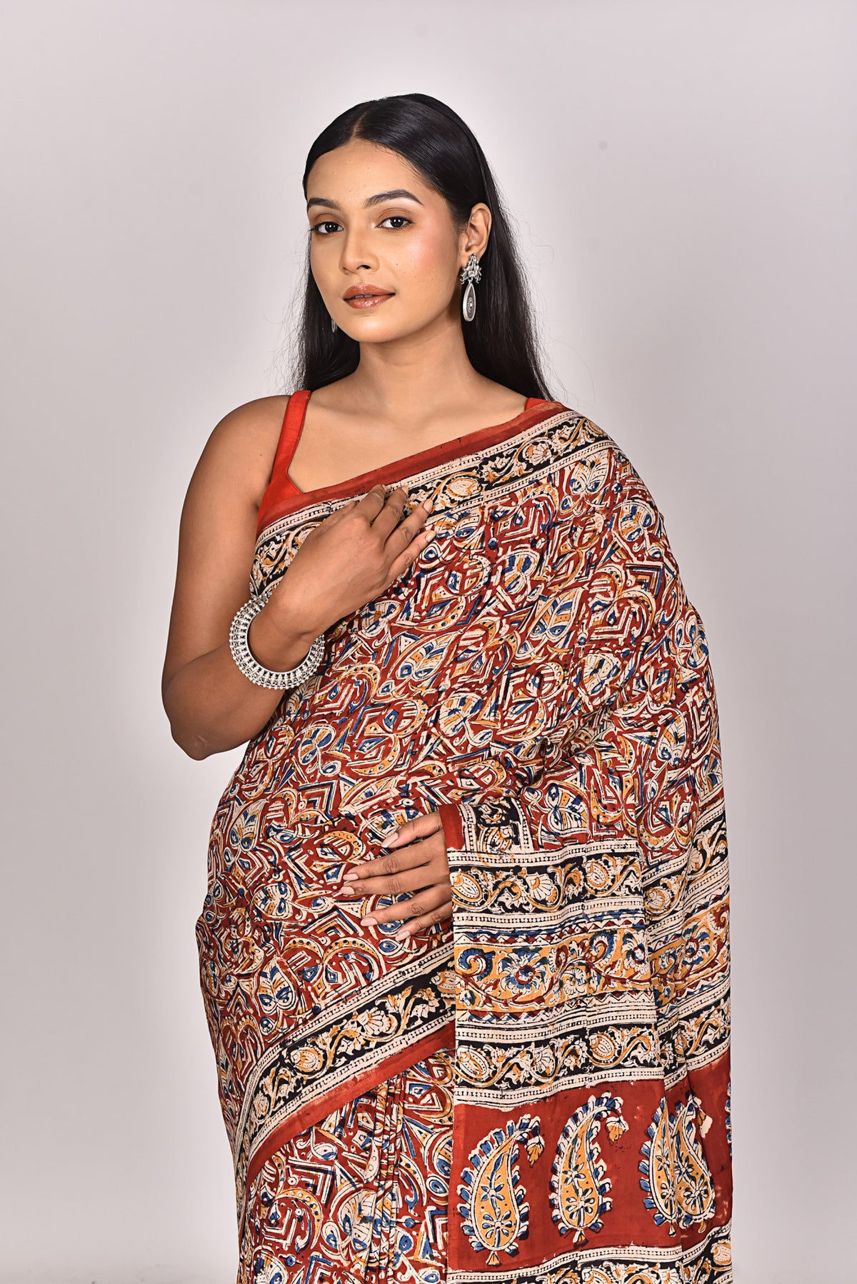 SILK KALAMKARI SAREE