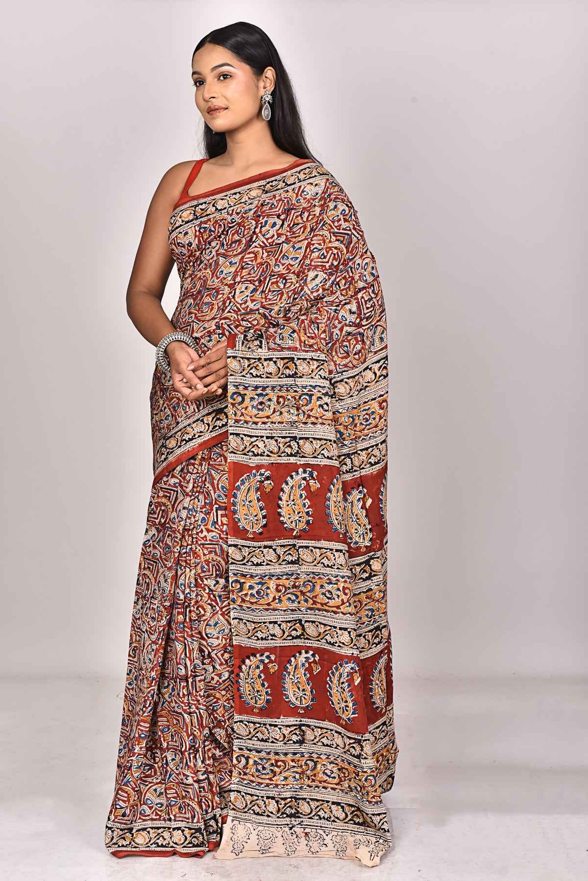SILK KALAMKARI SAREE