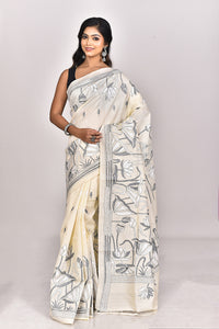 TUSSAR SILK KANTHA SAREE