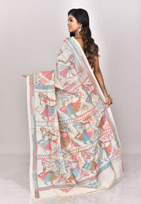 TUSSAR SILK KANTHA SAREE