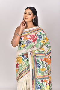 SILK KANTHA SAREE