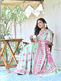 SHARVANI BLENDED SILK KANTHA SAREE