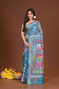 SHALINISHOBHA BLENDED SILK KANTHA SAREE