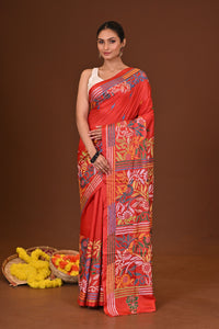 SURORAJANI BLENDED SILK KANTHA SAREE