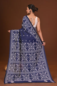 SWAPNALI BLENDED SILK KANTHA SAREE