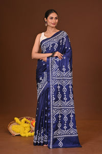 TARANGINI BLENDED SILK KANTHA SAREE