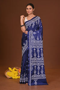 TARANGINI BLENDED SILK KANTHA SAREE