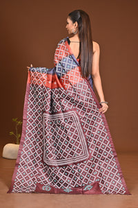 TOSSOR DAI GUJRATI MIRROR SAREE