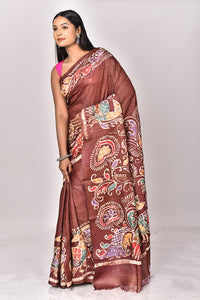 TUSSAR BATIK SILK SAREE