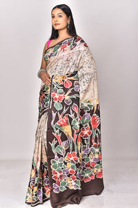 TUSSAR BATIK SILK SAREE