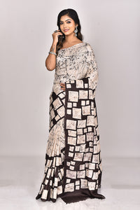 TUSSAR BATIK SILK SAREE