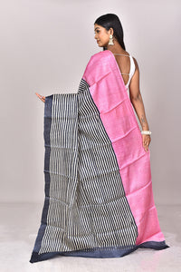 TUSSAR BLOCK SAREE