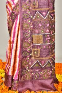 TUSSAR DIY LAMBANI SILK SAREE