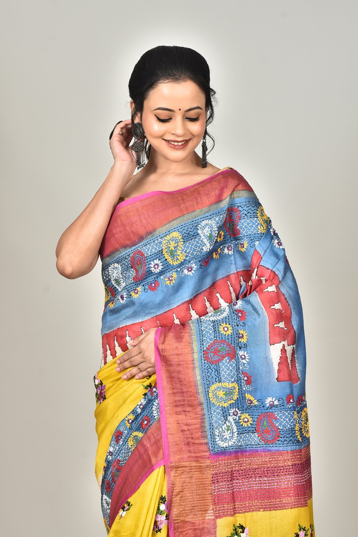 TUSSAR DIY LAMBANI SILK SAREE