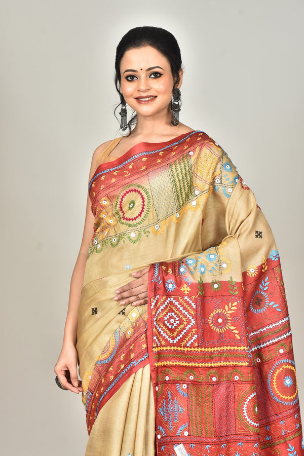 TUSSAR DIY LAMBANI SILK SAREE