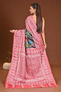 TUSSAR FUSION KANTHA SAREE