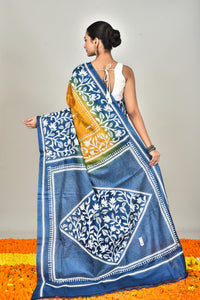 TUSSAR SILK DIY KANTHA SAREE