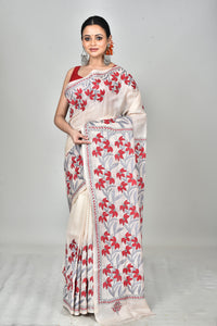 TUSSAR SILK KANTHA SAREE