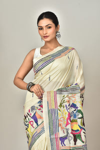 TUSSAR SILK KANTHA SAREE