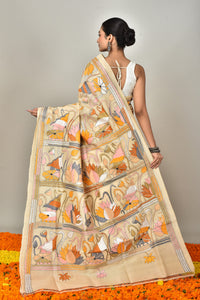 TUSSAR SILK KANTHA SAREE