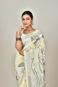 TUSSAR SILK KANTHA SAREE