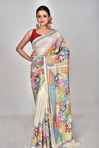 TUSSAR SILK KANTHA SAREE