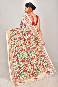 TUSSAR SILK KANTHA SAREE