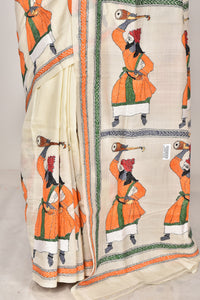 TUSSAR SILK KANTHA SAREE