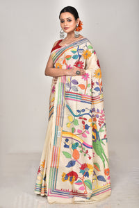 TUSSAR SILK KANTHA SAREE